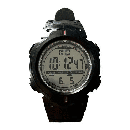 Men's Digital Sport Watch Water Resistant 30M Multifunction Electronic Black