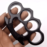 Skeleton Shape Beer Opener Window Tool Brass Self Defense Knuckle Pendant