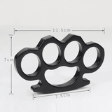 Skeleton Shape Beer Opener Window Tool Brass Self Defense Knuckle Pendant