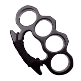 Skeleton Shape Beer Opener Window Tool Brass Self Defense Knuckle Pendant