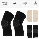 Elastic Sports Kneepad 1 Pair Fitness Knee Brace Support Protectors Black