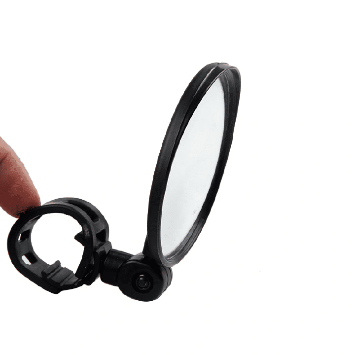 Universal Bicycle Rearview Mirror Adjustable Rotate Wide-Angle Cycling Rear View Mirror for MTB Road Bike Accessories Black
