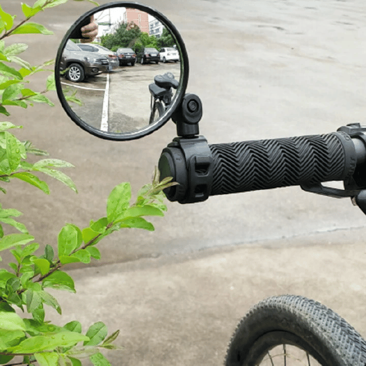 Universal Bicycle Rearview Mirror Adjustable Rotate Wide-Angle Cycling Rear View Mirror for MTB Road Bike Accessories Black