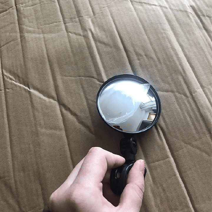 Universal Bicycle Rearview Mirror Adjustable Rotate Wide-Angle Cycling Rear View Mirror for MTB Road Bike Accessories Black