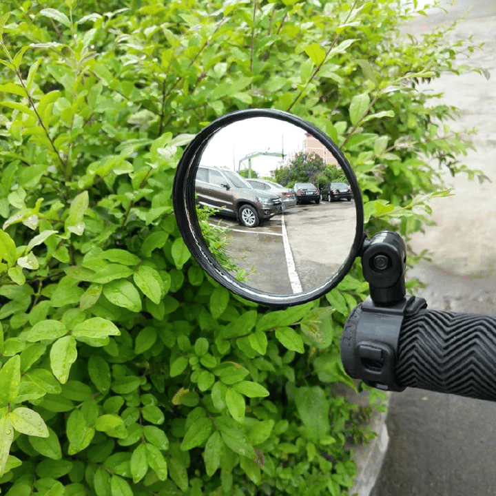 Universal Bicycle Rearview Mirror Adjustable Rotate Wide-Angle Cycling Rear View Mirror for MTB Road Bike Accessories Black