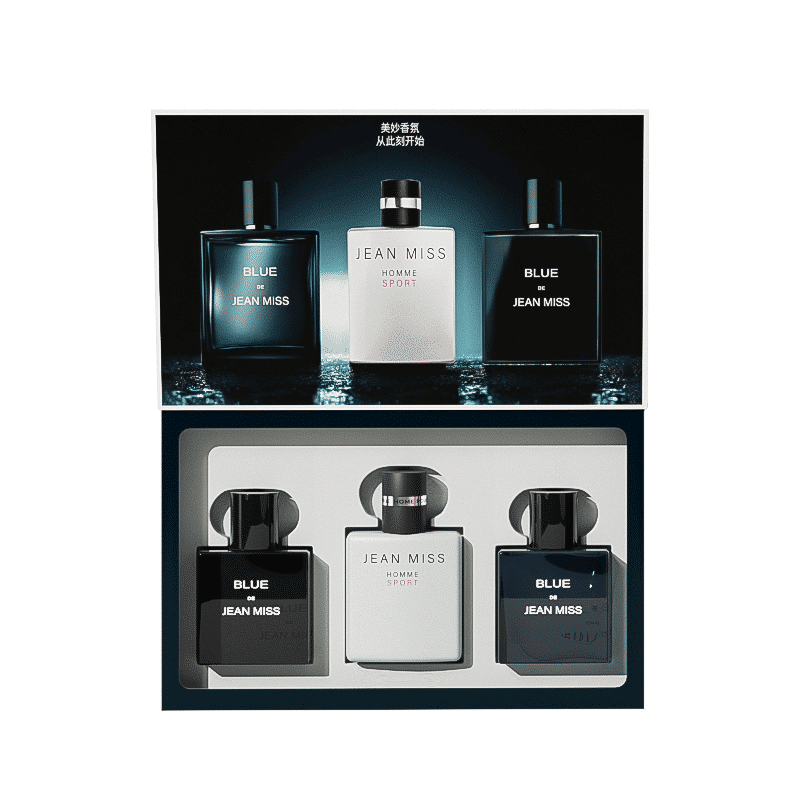 3 PCS Men's Perfume Gift Set Long Lasting Cologne 30ml