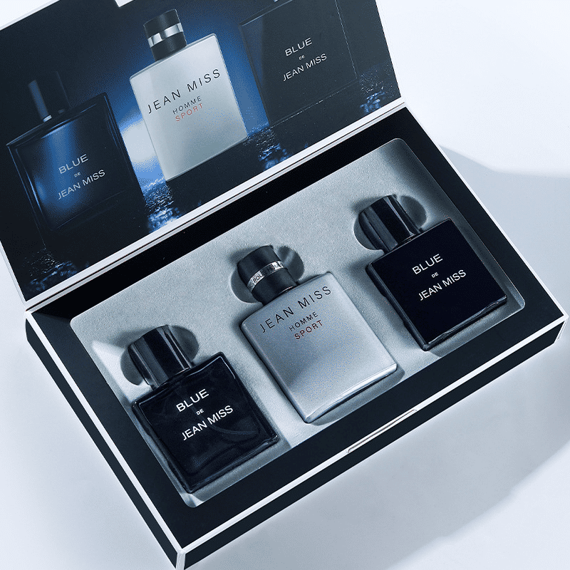 3 PCS Men's Perfume Gift Set Long Lasting Cologne 30ml