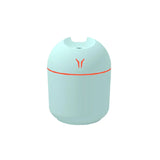 Mini 250ML USB Ultrasonic Air Humidifier, Romantic LED Essential Oil Diffuser