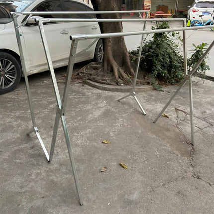 Double Outdoor Cloth Rail