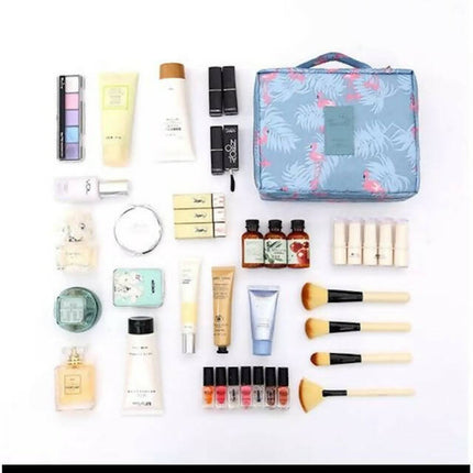 Big Size Make Up Bag Organizer, Multifunction travel Cosmetic Bag Women Toiletries Storage Case