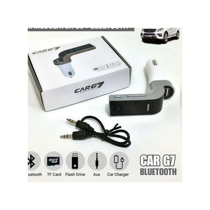 Car G7 Car Modulator Bluetooth Charger Mp3 TF SD AUX