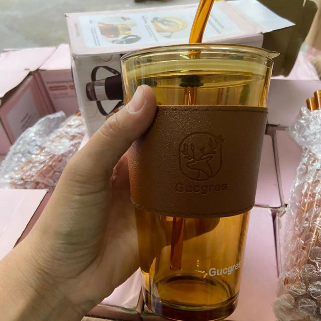 450ml Deer Coffee Cup Water Bottle