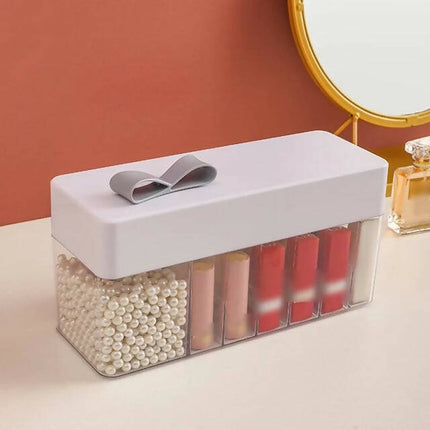 Lightweight 18+1 Lipsticks Storage Container with Divided Structure Design, Dust-proof, Durable