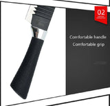6-Piece Stainless Steel Kitchen Knife Set with Scissors - Multifunctional Cutters