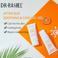 DR RASHEL After Sun Soothing and Cooling Gel Enriched with Aloe Vera and Vitamin E 60g
