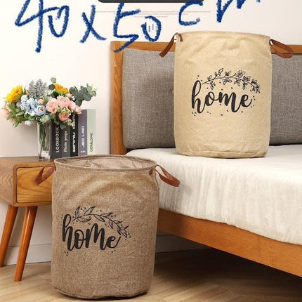 Multipurpose Laundry Basket, Collapsible Waterproof Canvas Laundry Basket, Toy Organizer, Collapsible Basket for Laundry