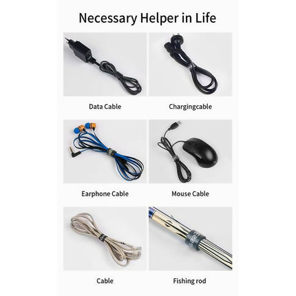 Essager Cable Organizer Wire Winder Clip
