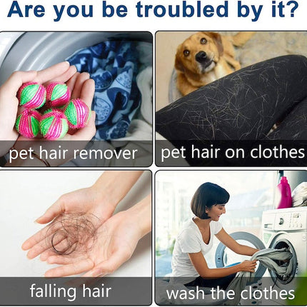 Lint Collecting Machine Balls for Front Loader Machines, Pet Hair Remover, Bedding Washer Dryer Floating Ball