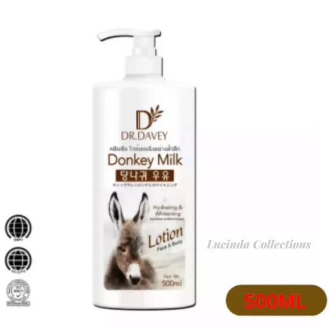 Dr. Davey Donkey Milk Face & Body Lotion, 500ml