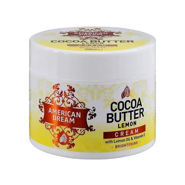 American Dream Cocoa Butter Lemon Cream