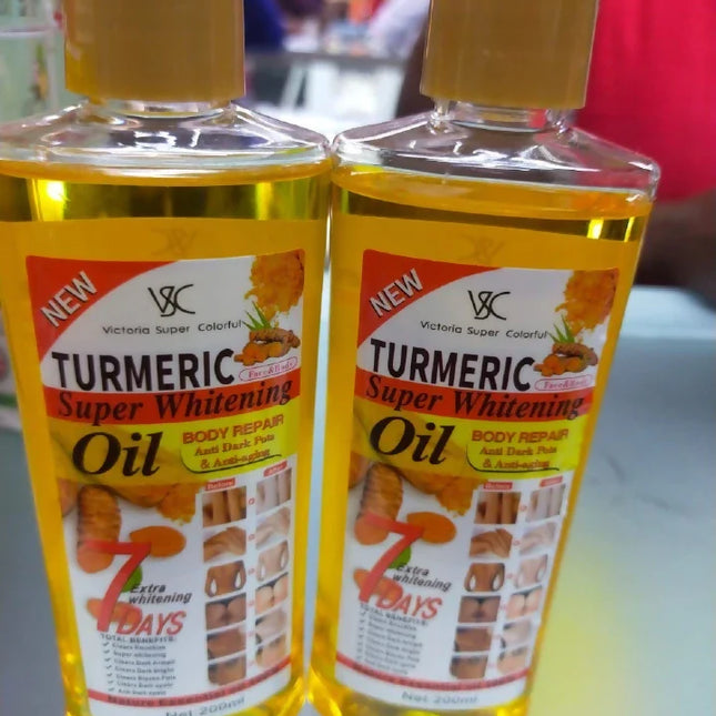 Victoria Turmeric Oil Whitening & Brightening Body Oil