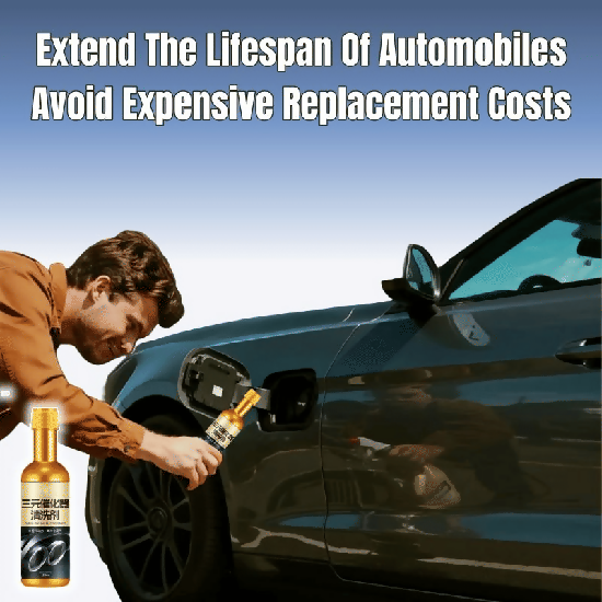 Engine Fuel System Cleaner and Catalytic Converter Smoke Remover 120ml