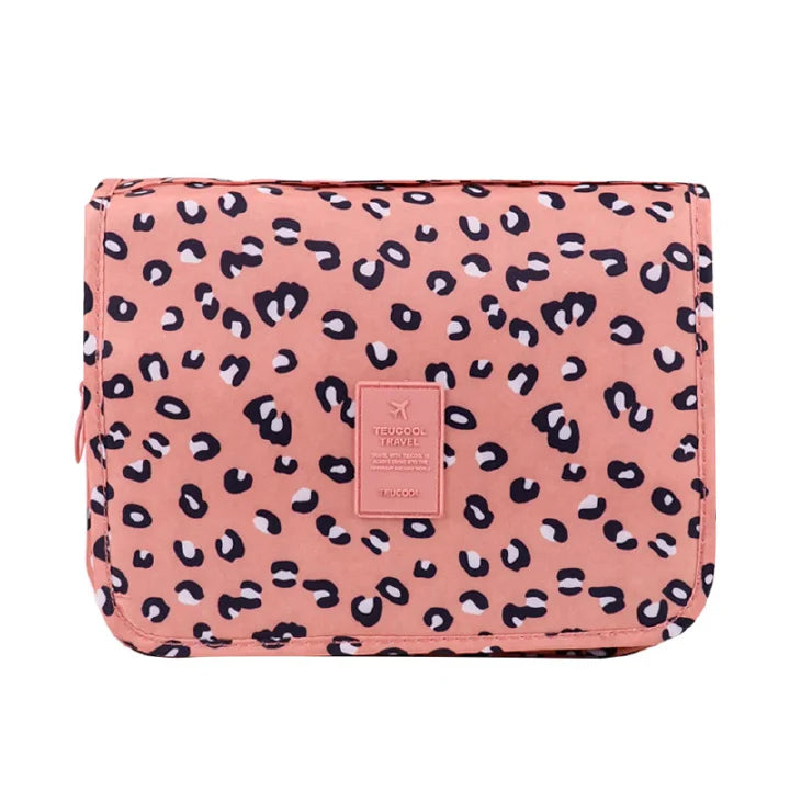 Waterproof Hanging Travel Cosmetic Bag and Personal Hygiene Organizer