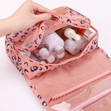Waterproof Hanging Travel Cosmetic Bag and Personal Hygiene Organizer