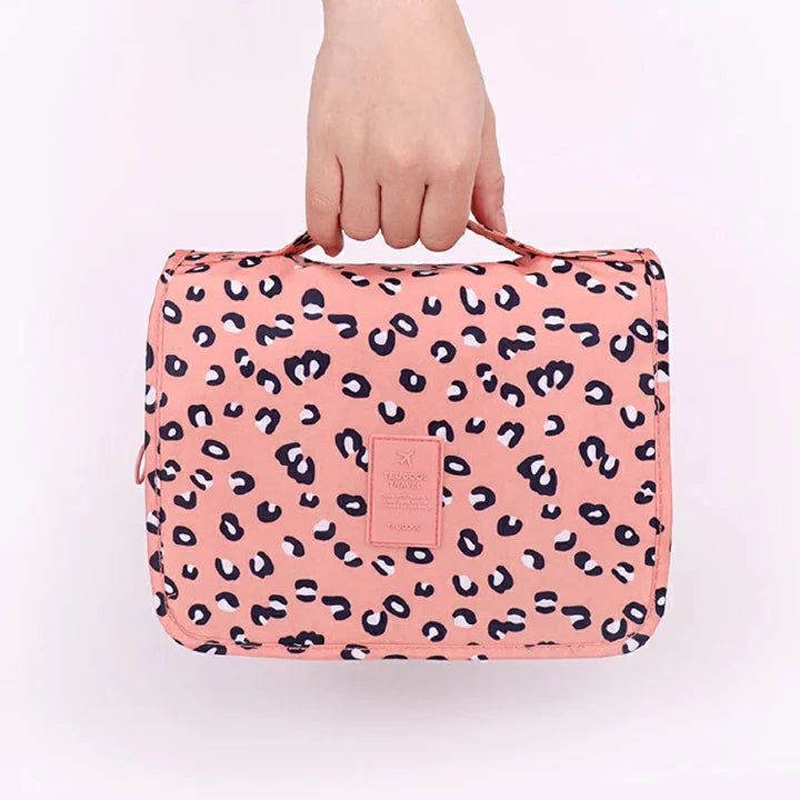 Waterproof Hanging Travel Cosmetic Bag and Personal Hygiene Organizer