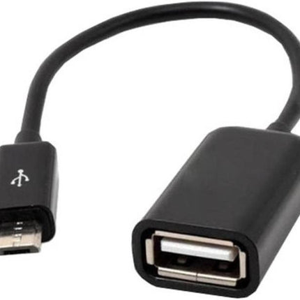Micro USB Male To USB A Female Adapter Connector, Micro USB OTG Connect Kit Cable compatible for Smartphone
