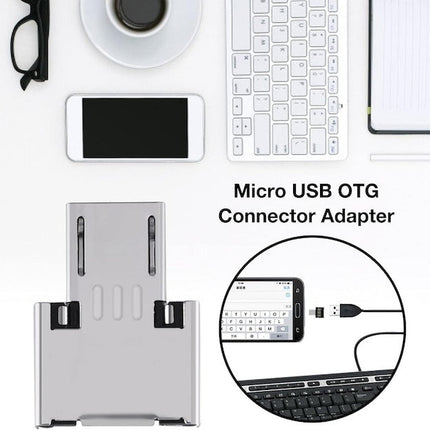 Micro USB Male to USB Female OTG Adapter Converter, OTG USB To USB Adapter - Mini DATA Cable Converter For Smart Phones