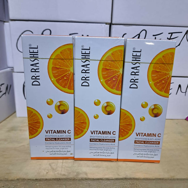 Dr. Rashel Vitamin C Brightening & Anti-Aging Facial Cleanser - 80ml