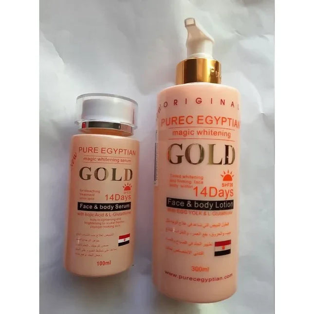 Egyptian Magic Whitening Gold Set Lotion + serum
