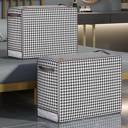 3pcs Quilt Duvet/Closet Organizer-checked