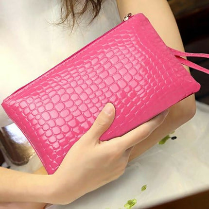 Handbags Purse Crocodile Leather Long Wallets