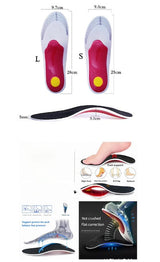 Orthopedic Insoles, OrthoSole Flat Foot Correction, Pain Relief Insoles, Orthopedic Foot pain Arch Support, Insoles for Flat Feet