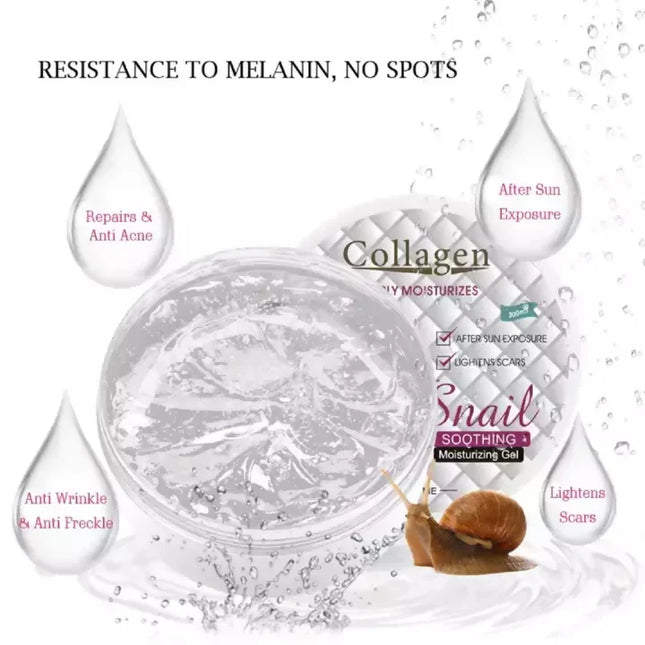 Pei Mei Collagen Snail Soothing Moisturizing Gel-300g