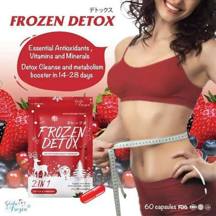 Frozen Collagen-60 Detox Capsules.