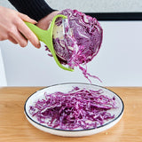 Multi-functional Stainless Steel Wide Mouth Vegetable Fruit Peeler & Cabbage Grater Slicer