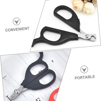 Pet Nail Clipper, Dogs Cats Nail Trimmer, Portable Manicure Tool Supplies, Medicine Tablet Scissor, Comfortable Grip