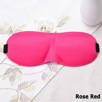 Sleeping Eye Mask Eyeshade Cover, Shade Sleep Mask 3D Contoured Natural Eye Patch, Women and Men Soft Portable Blindfold Travel Eyepatch