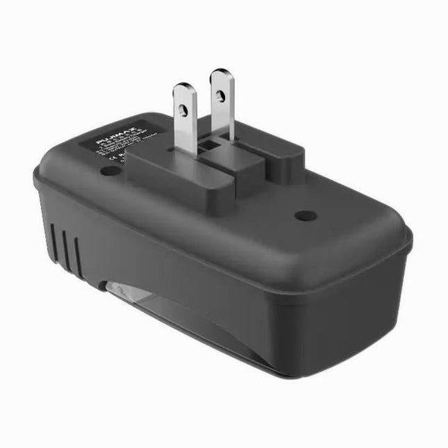 Pujimax Best Quality 2-Slot Portable AA/AAA Wall Battery Charger for 1.2V Ni-MH/Ni-CD Rechargeable Batteries with Charging Protection