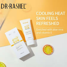 DR RASHEL After Sun Soothing and Cooling Gel Enriched with Aloe Vera and Vitamin E 60g