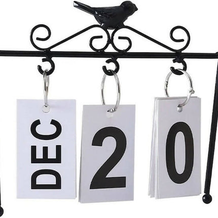 Flip Desk Calendar with Large Display, Daily Office Desk Calendar, Calendar to Manage Busy Schedules