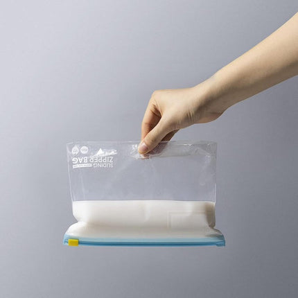 Reusable Fridge Bags with Zipper and Box Packing, Food Storage Bag with Zipper, Freezer Bag, Slider Bag, Small Storage
