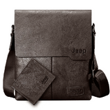 Men's 2-in-1 Wallet Shoulder Bag Crossbody Sling Travel Carry On