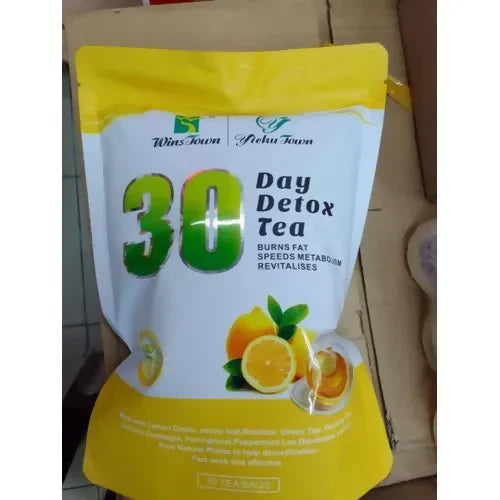 Wins Town 30 Days Detox Tea (Lemon Flavour)