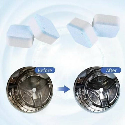 Drum Washing Machine Antibacterial Cleaning Tablets for Front Loader and Top Loader Washer