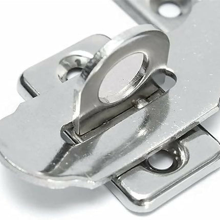 Youmei 8" Stainless Steel Barrel Bolt Latch Hasp Kit
