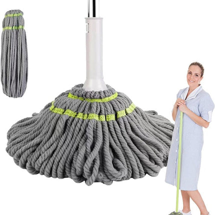 Self Wringing Mop, Microfiber Twist Mop, Dust Removal Mop Cleaning Mop, Manual Release Floor Cleaning